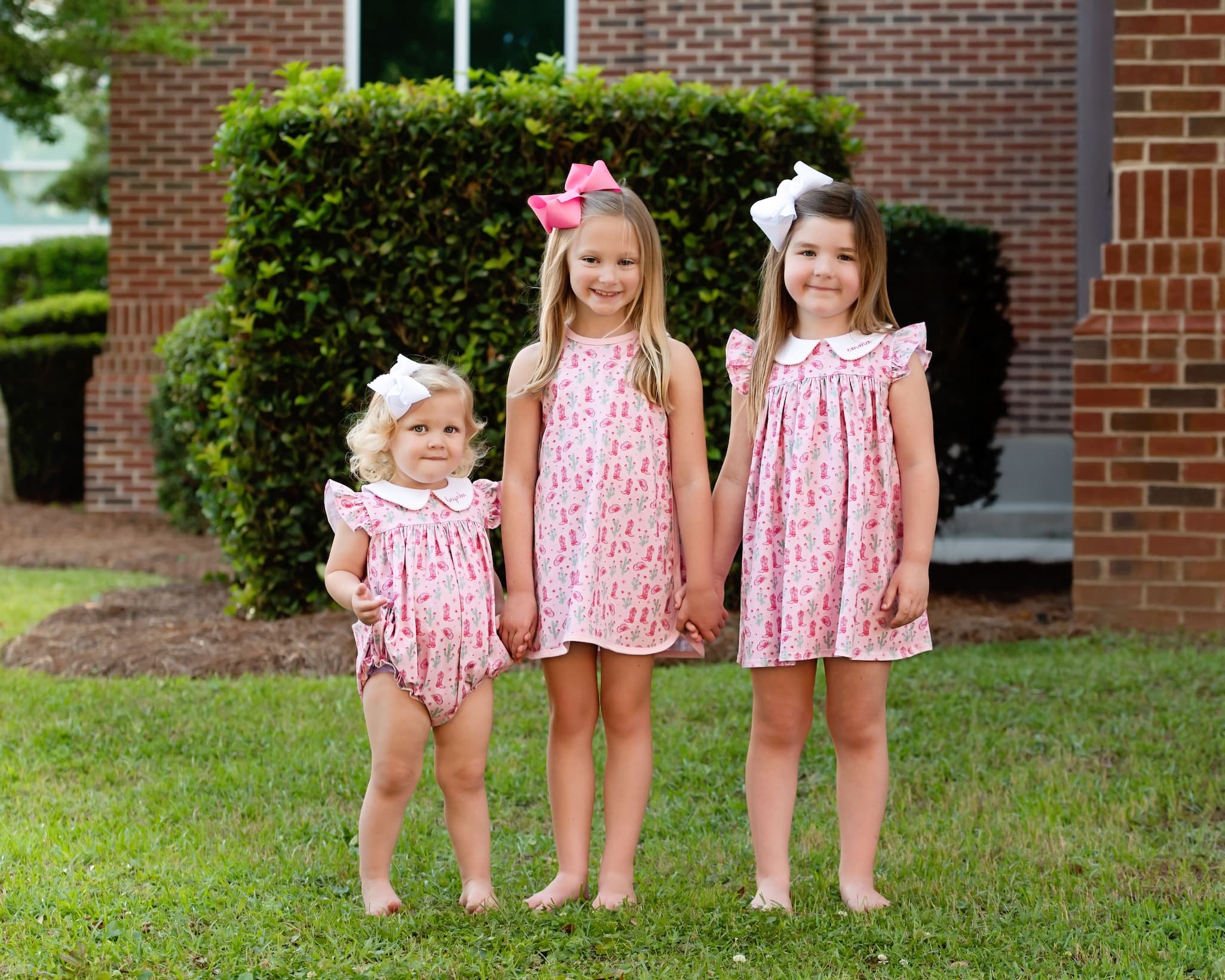 Pink And Green Knit Rodeo Dress - Image 4