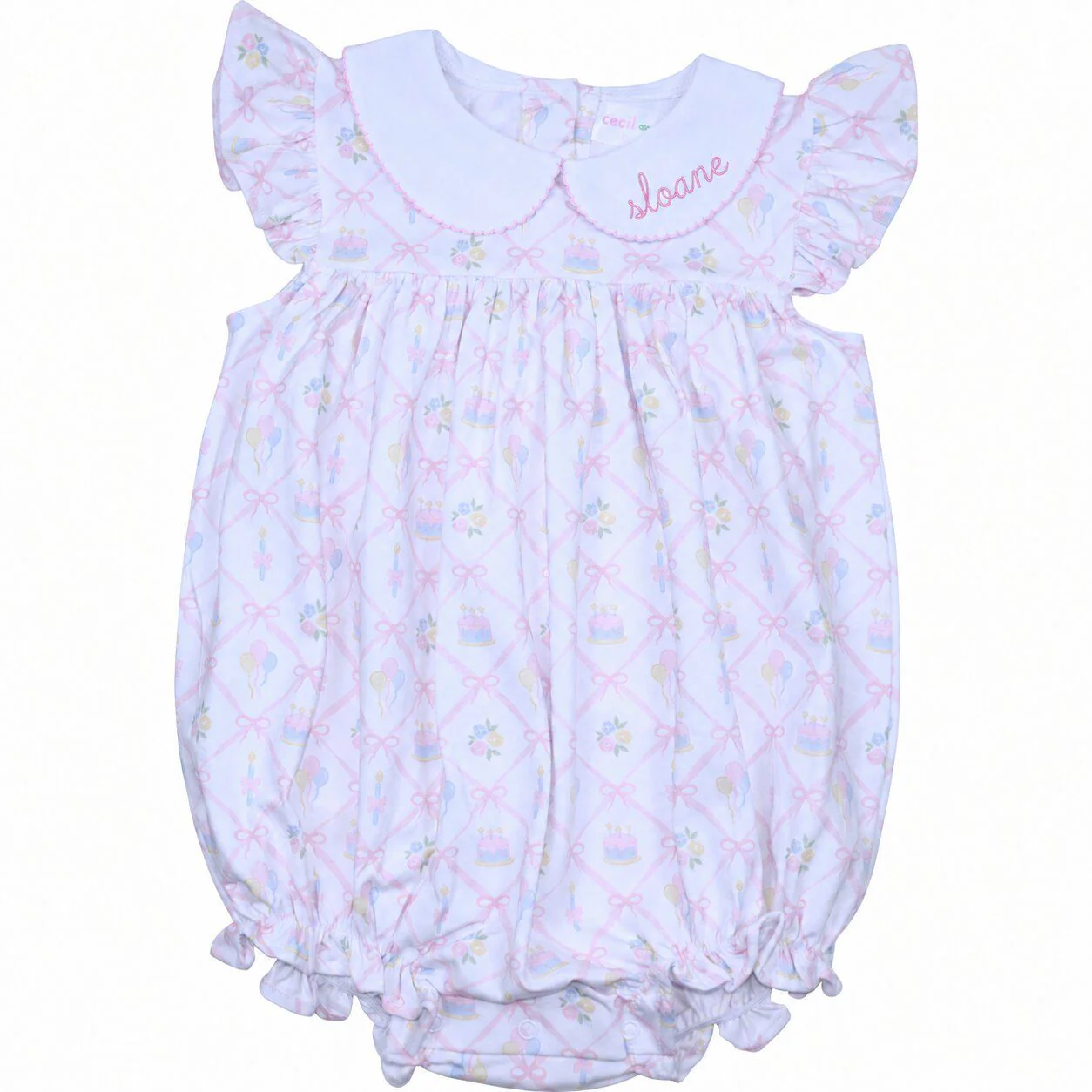 Pink Birthday Knit Bubble