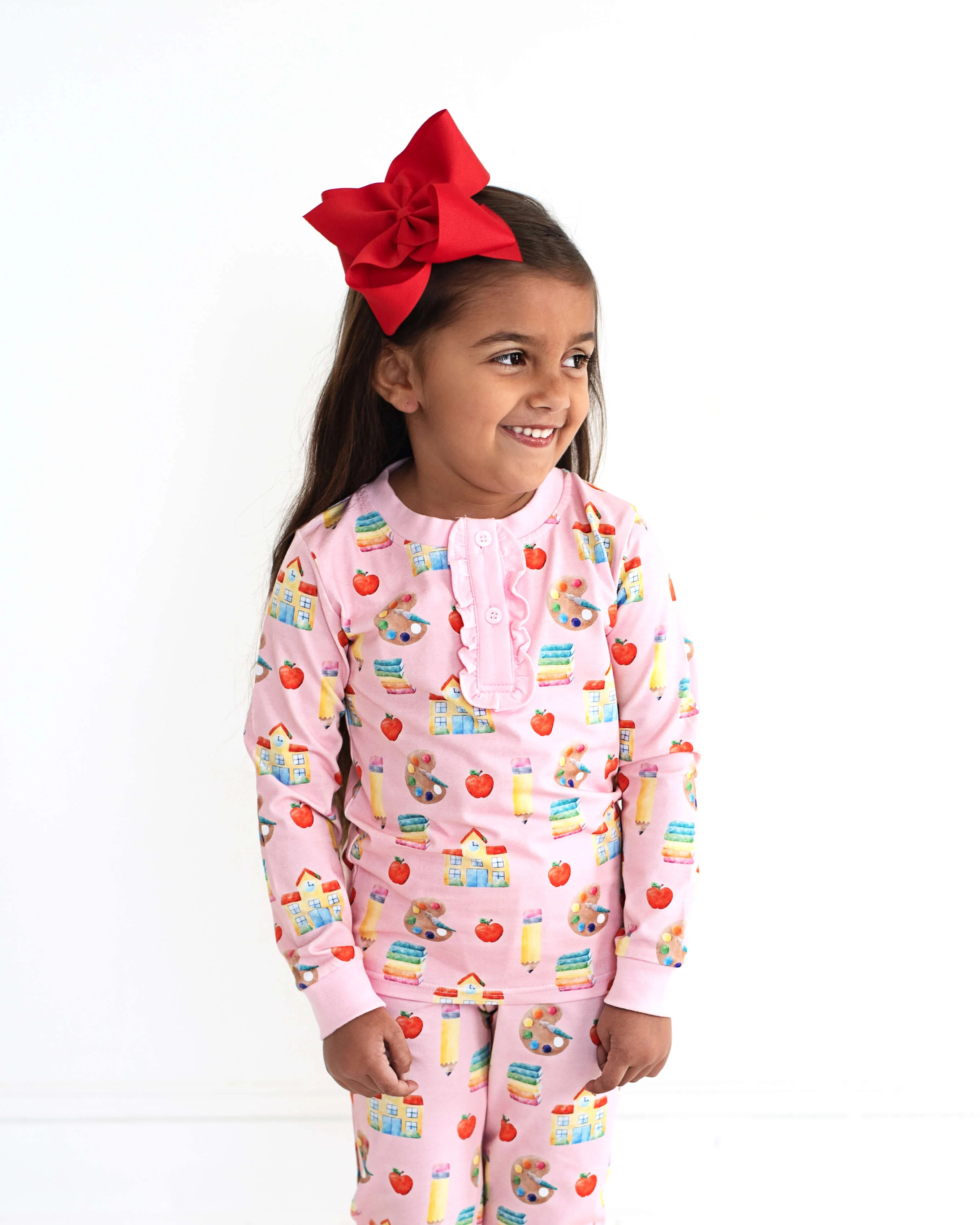 Pink Back To School Pajamas - Image 2