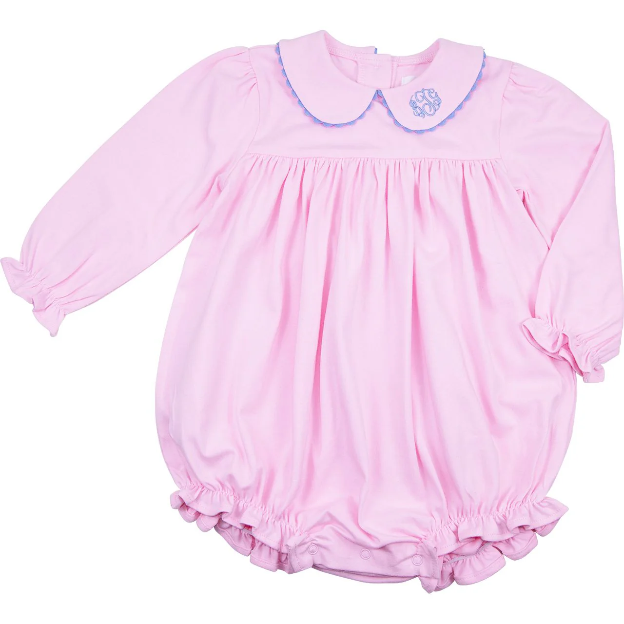 Pink Knit Ric Rac Bubble