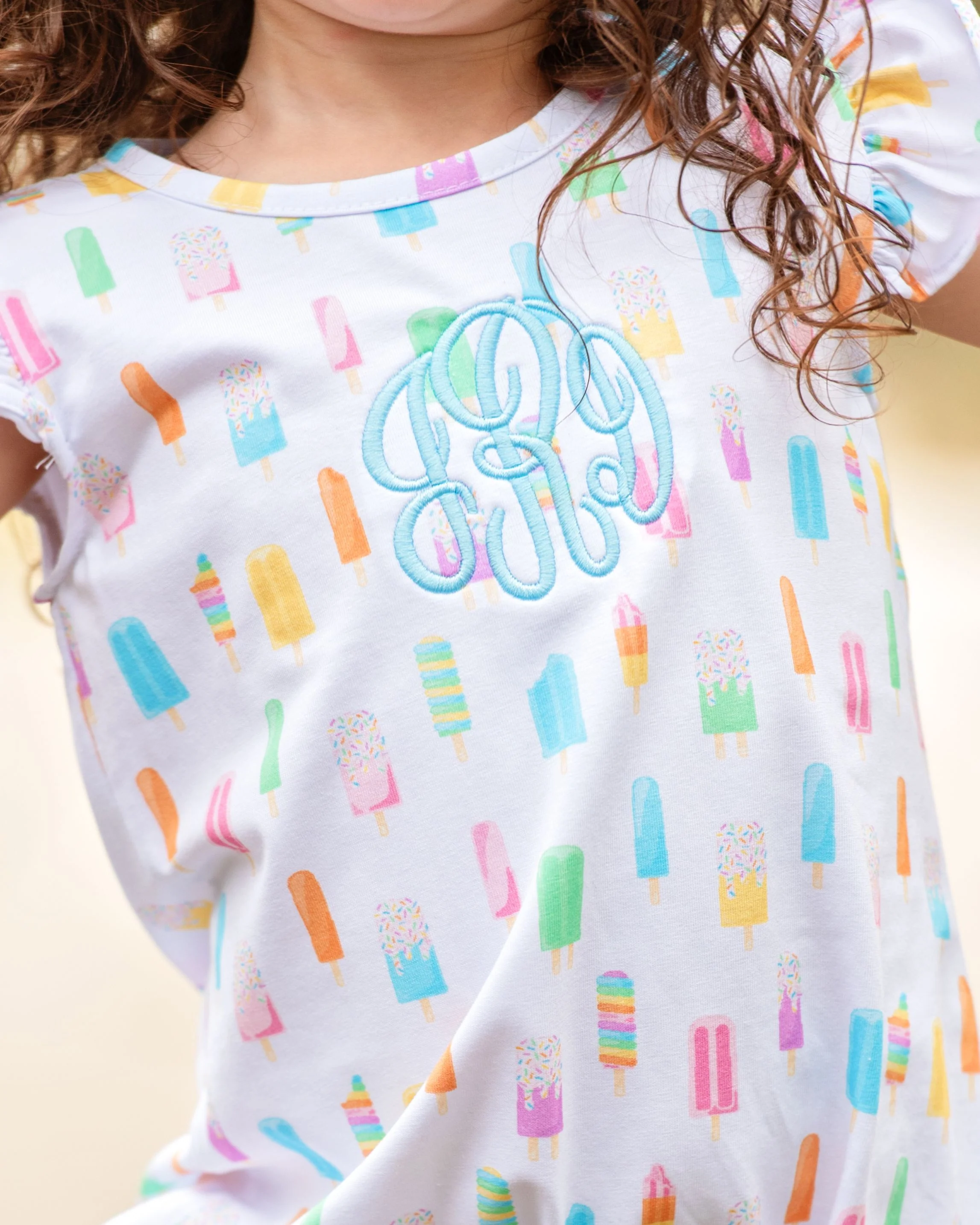 Popsicle Print Knit Dress - Image 3