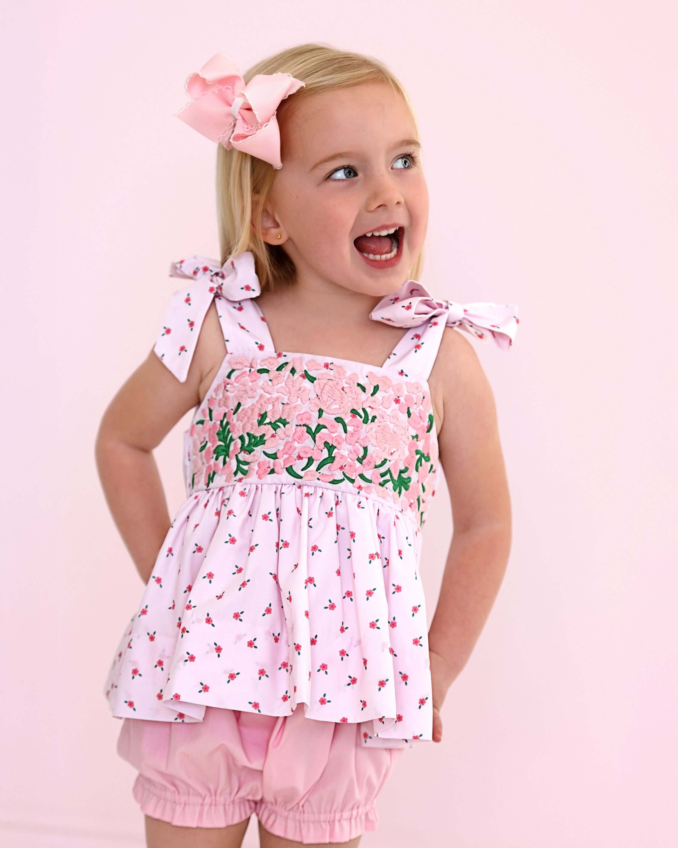 Rosebud Fiesta Diaper Set - Image 2