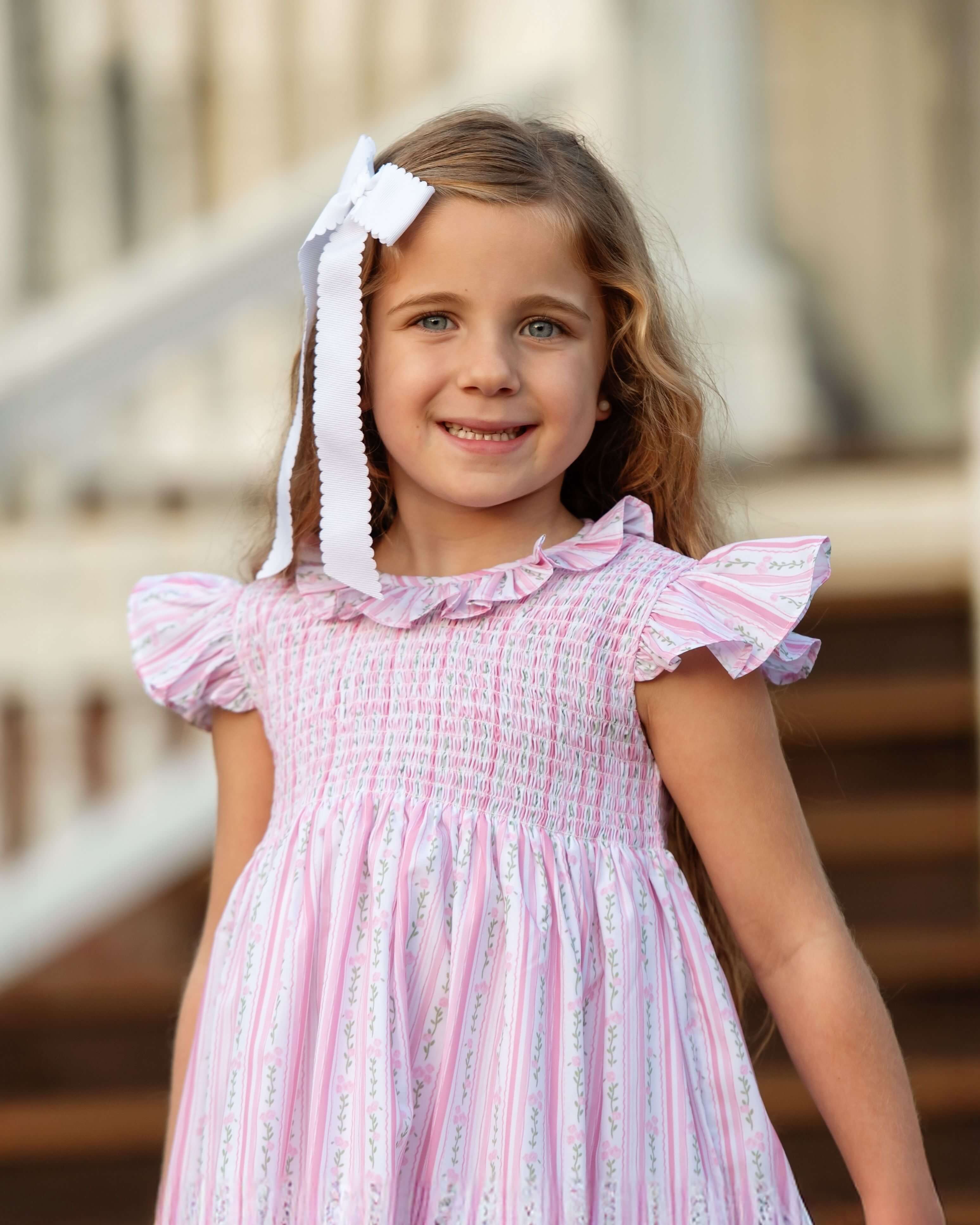 Rosebud Smocked Dress - Image 3