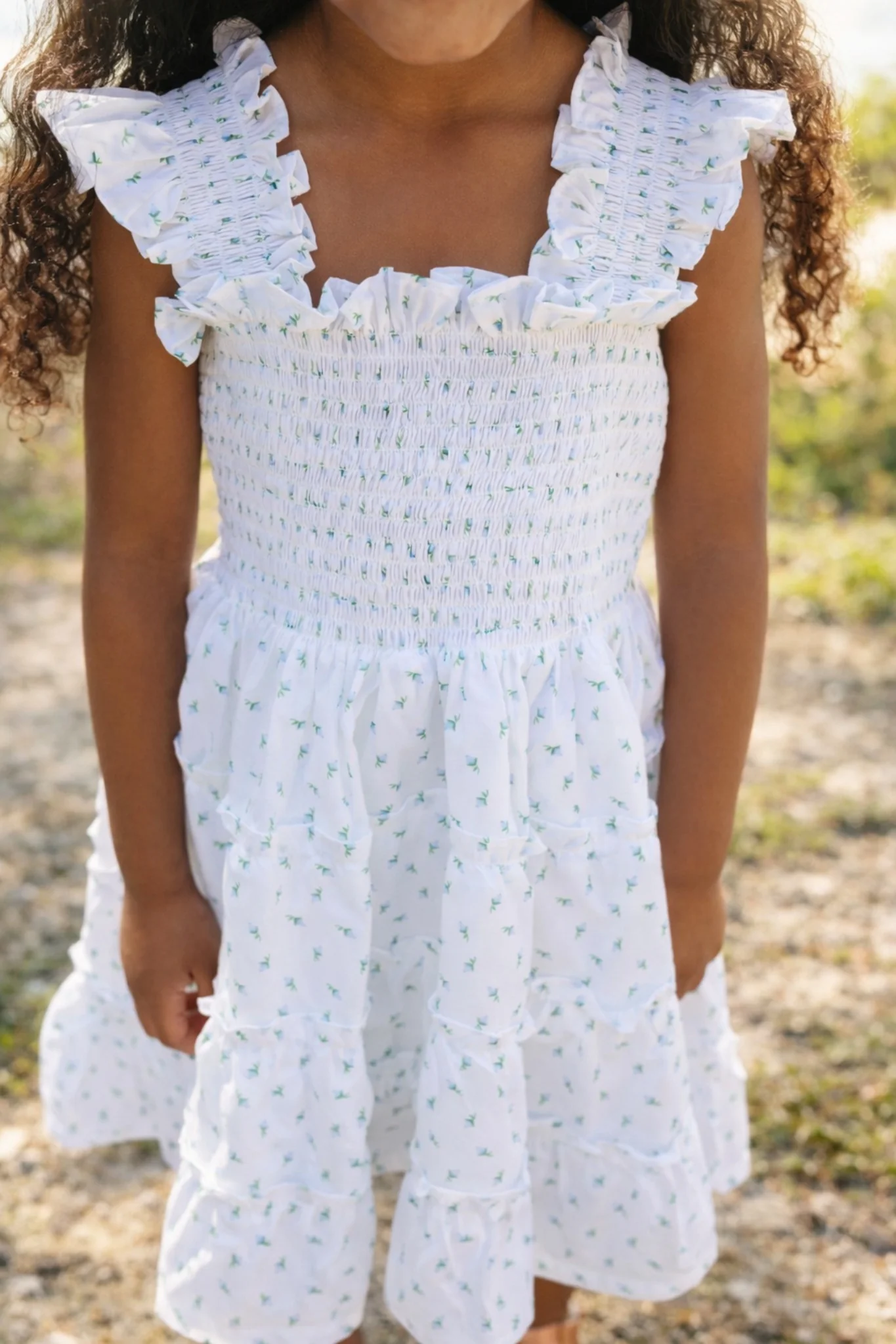 Rosebud Smocked Dress - Image 2