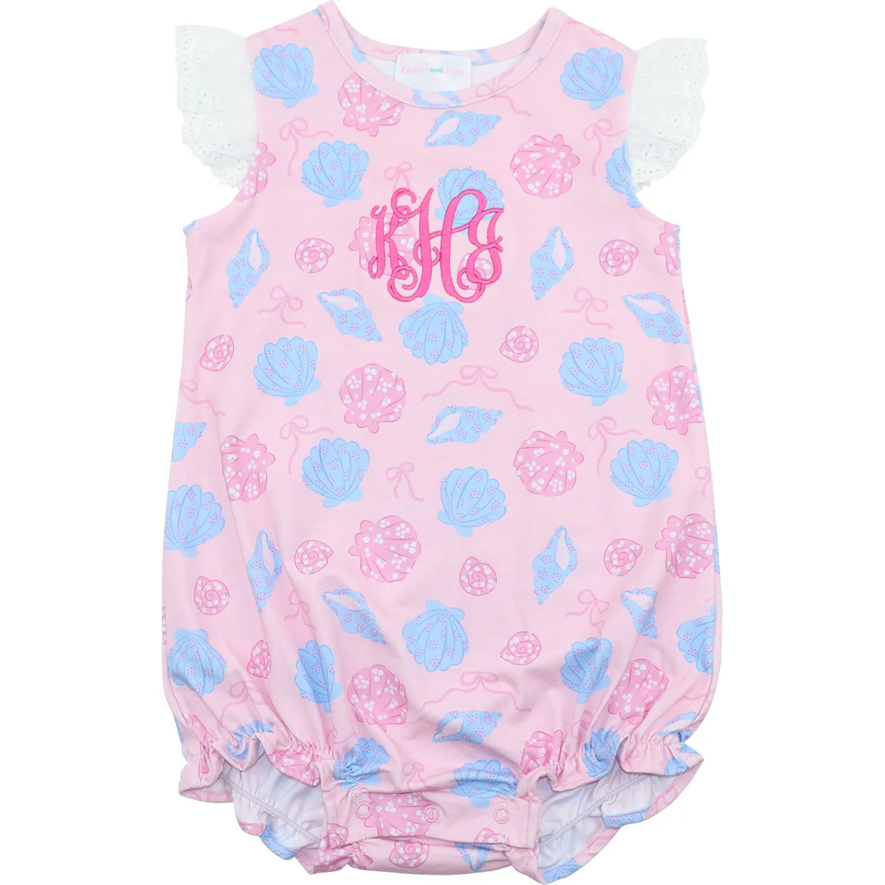 Sea Shell Knit Eyelet Bubble