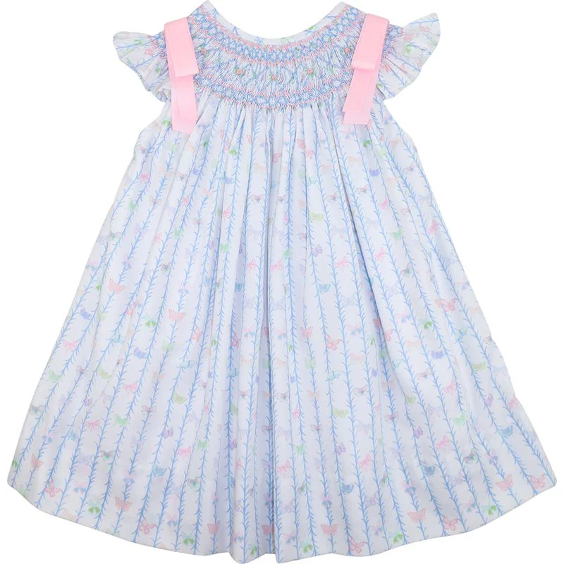 Smocked Butterfly Dress