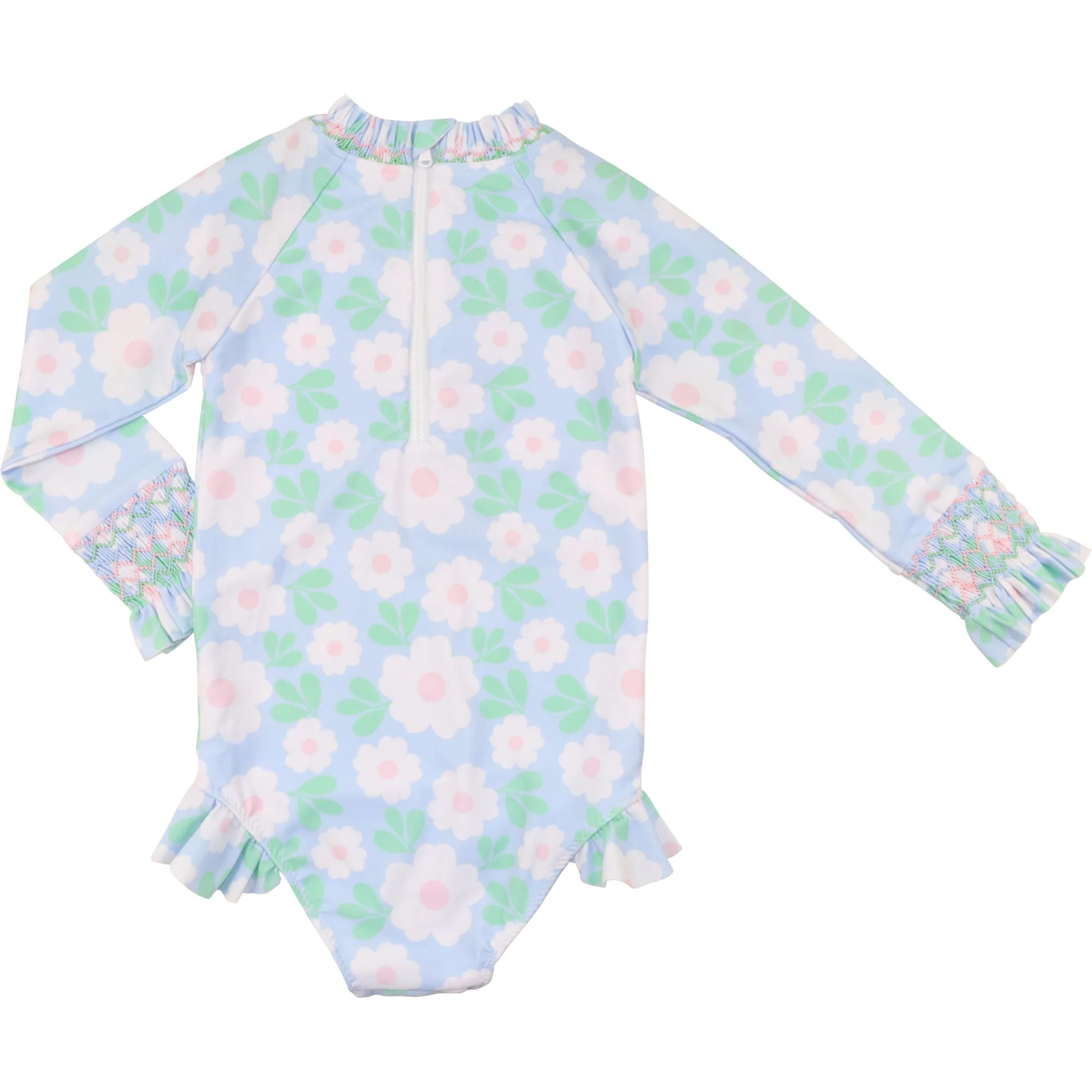 Smocked Daisy Swimsuit - Image 2