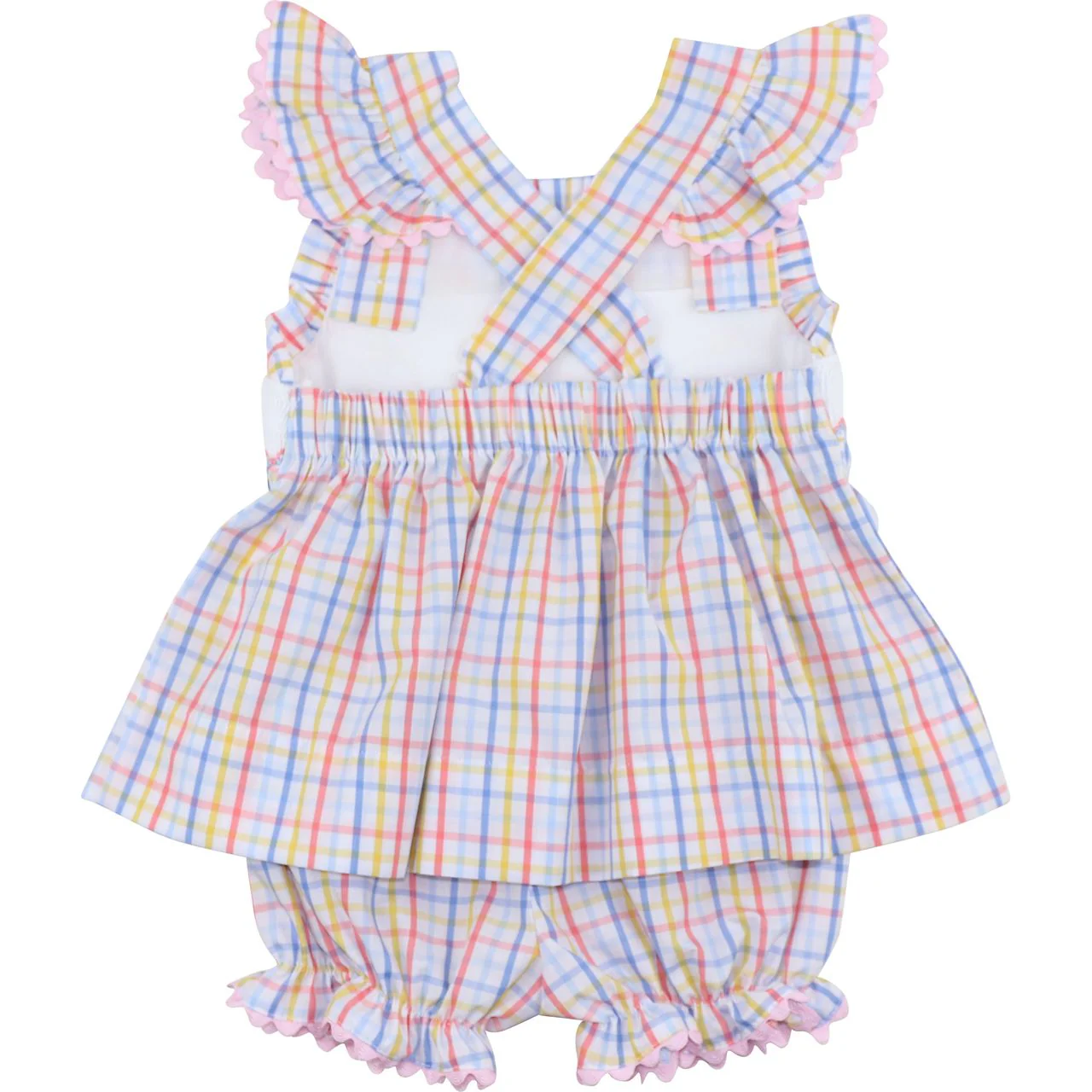 Smocked Ice Cream Diaper Set - Image 3