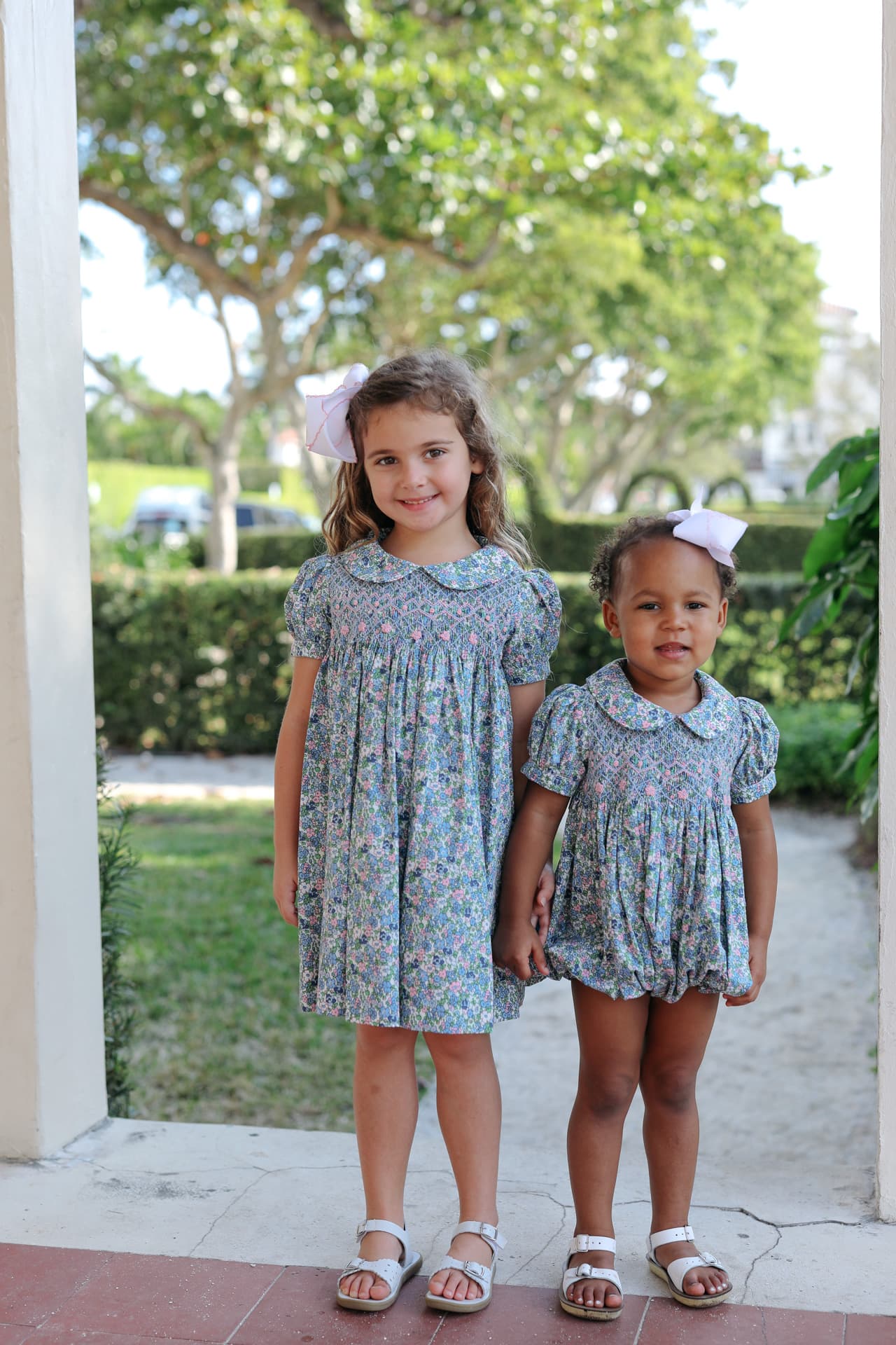 Smocked Liberty Floral Dress - Image 2
