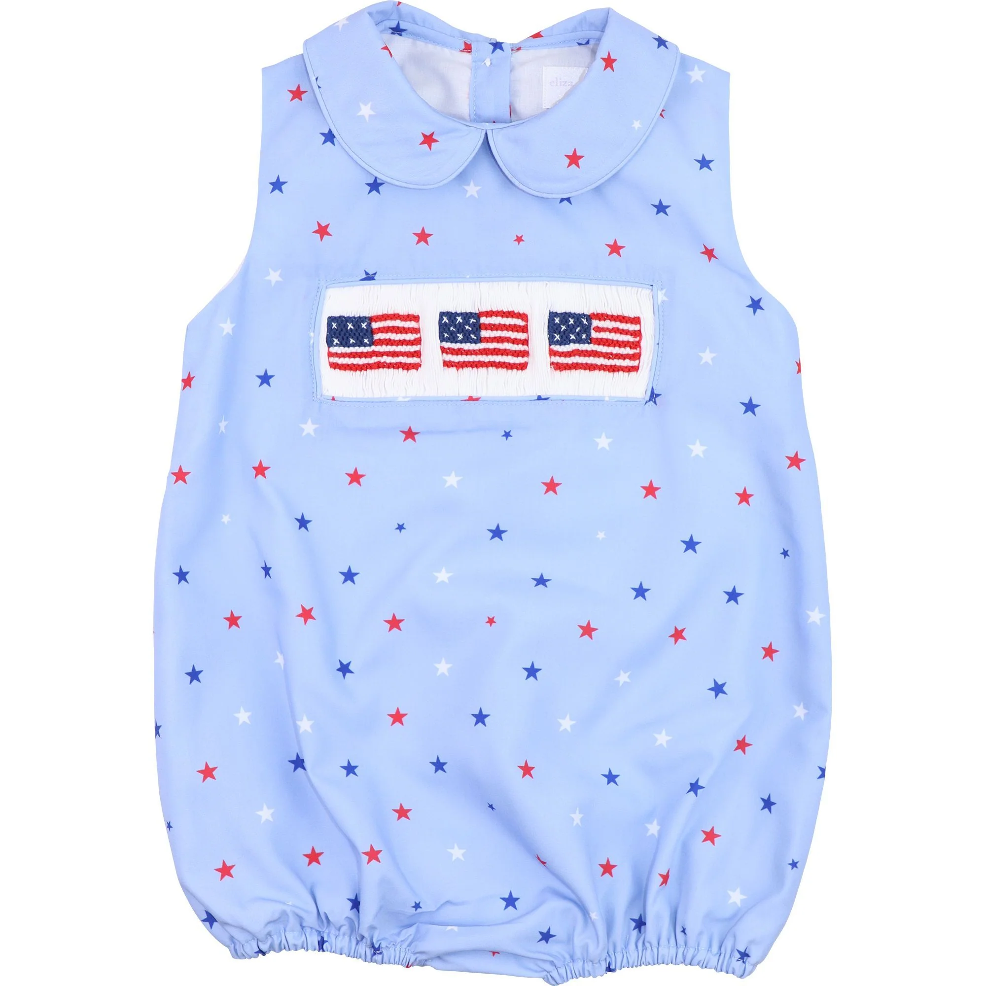 Smocked Stars And Flags Bubble