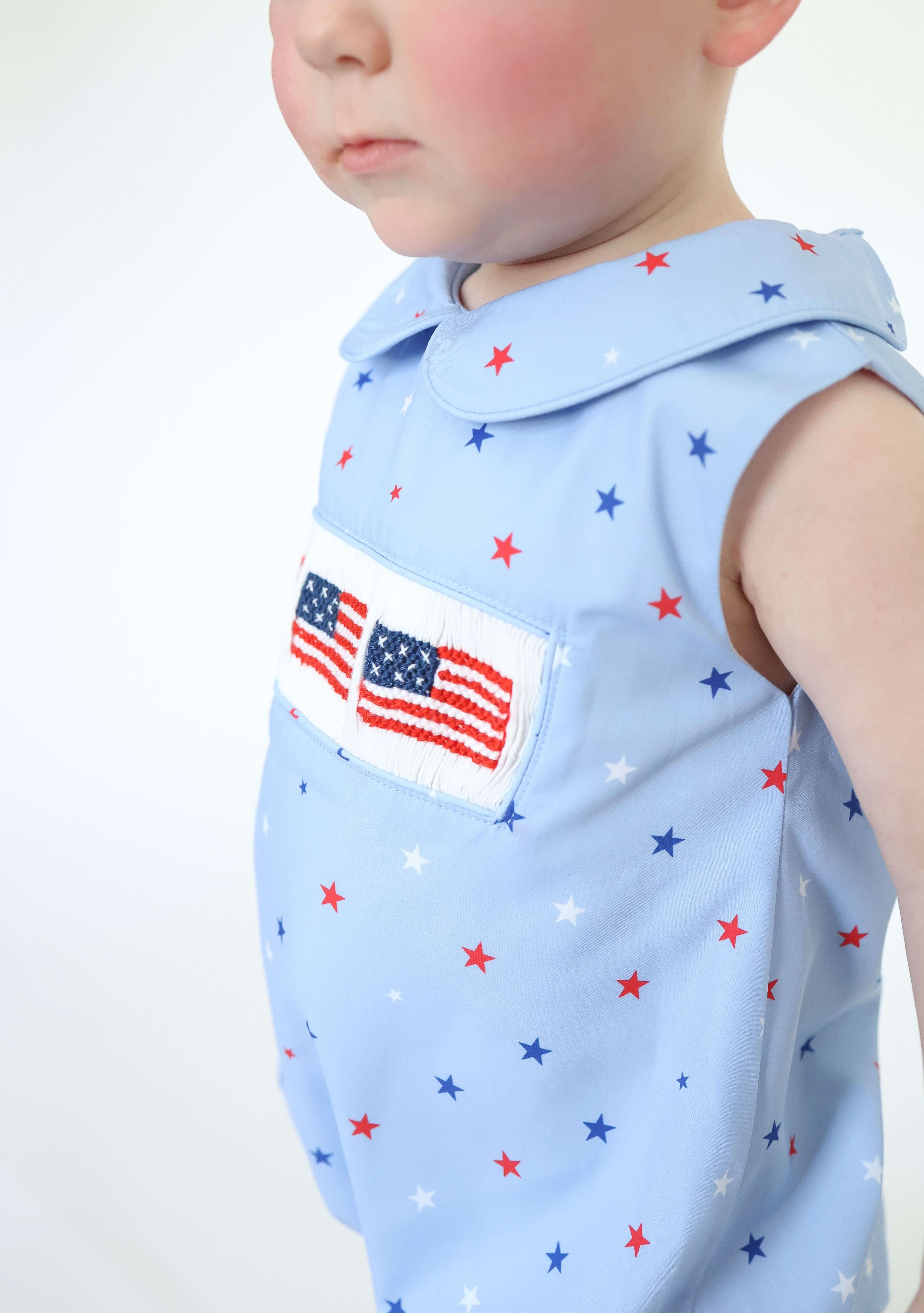 Smocked Stars And Flags Bubble - Image 3