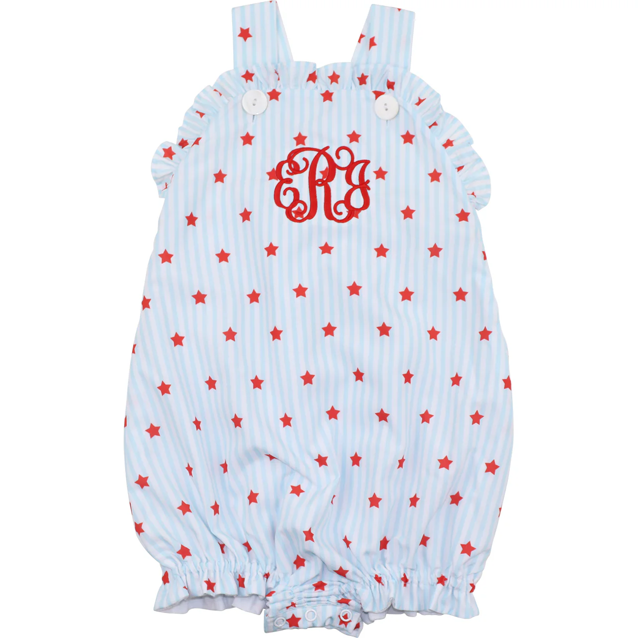 Stars And Stripes Ruffle Bubble