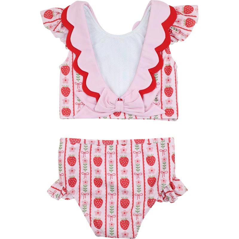 Strawberry Print Bikini - Image 2