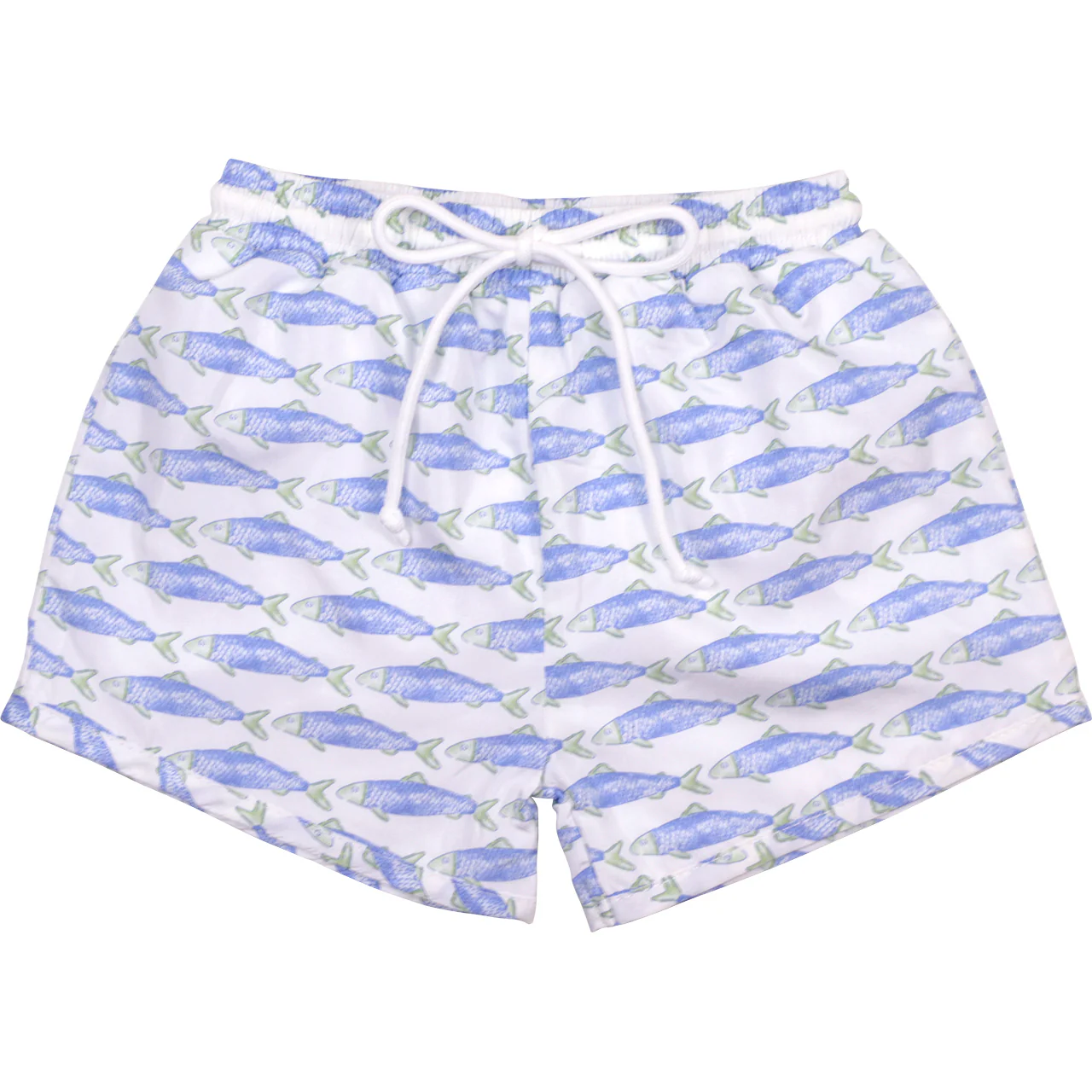 Trout Print Swim Trunks