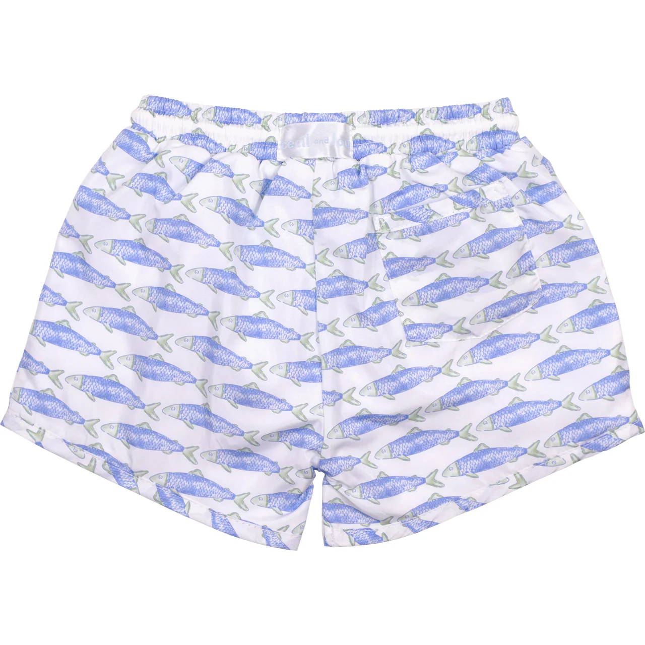Trout Print Swim Trunks - Image 2