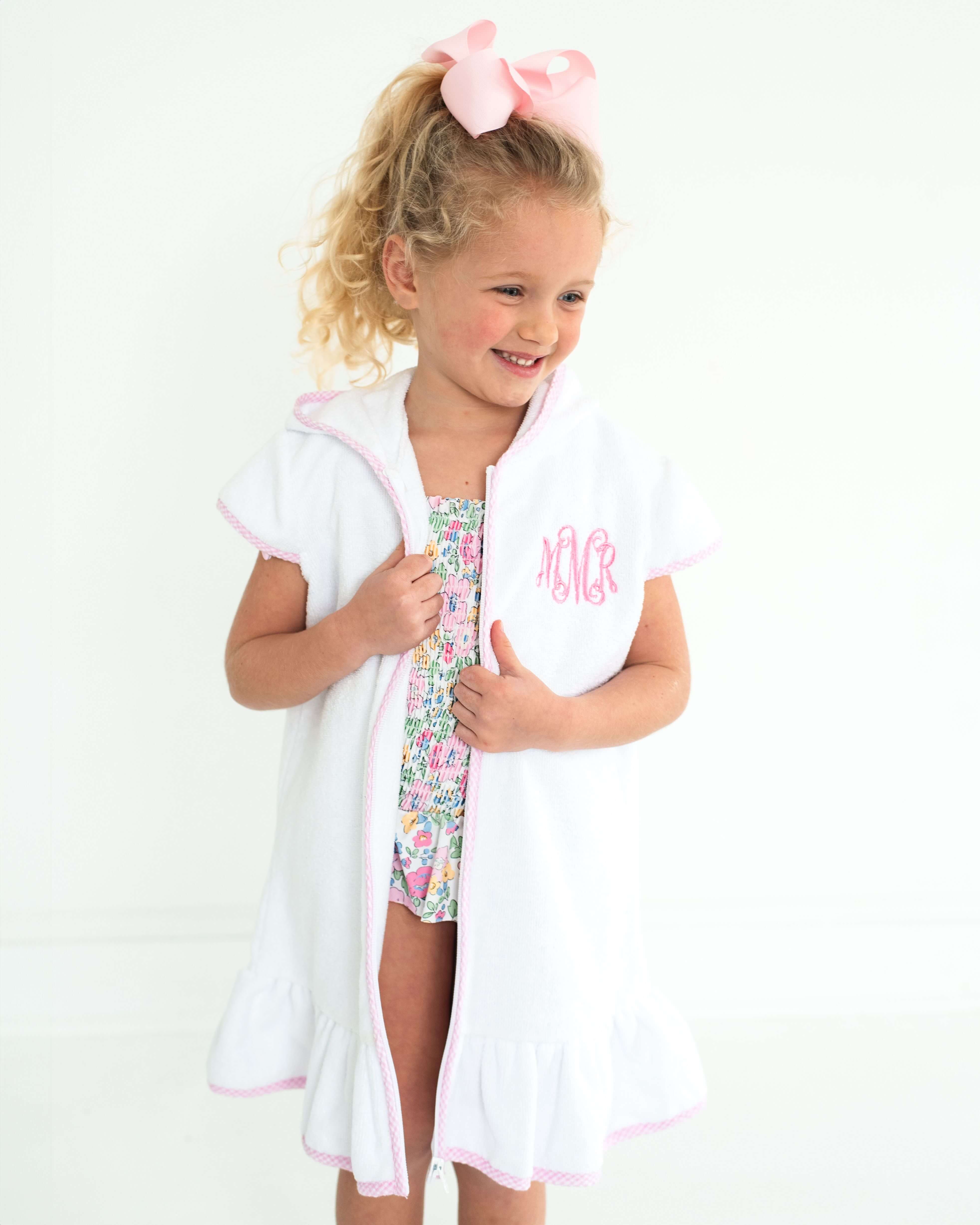 White And Pink Terry Coverup - Image 2