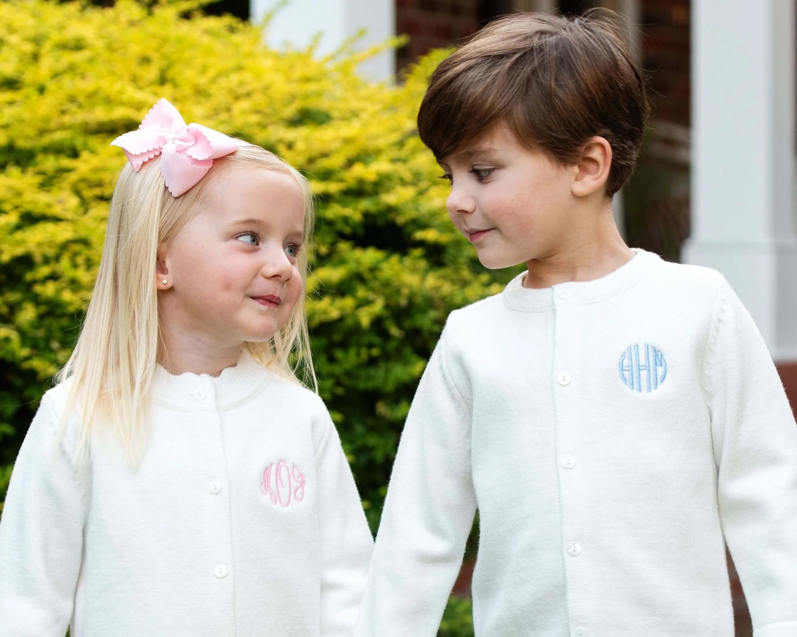 White Cardigan Sweater - Image 3